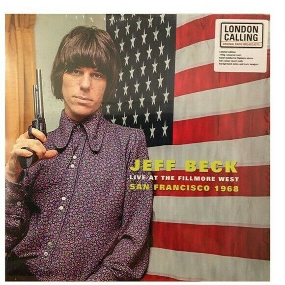 Jeff Beck Live At The Fillmore West LP ~ Numb/Ltd Ed 180g Colored Vinyl ~Sealed! - Picture 2 of 2